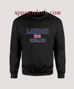 London England Flag Sweatshirts