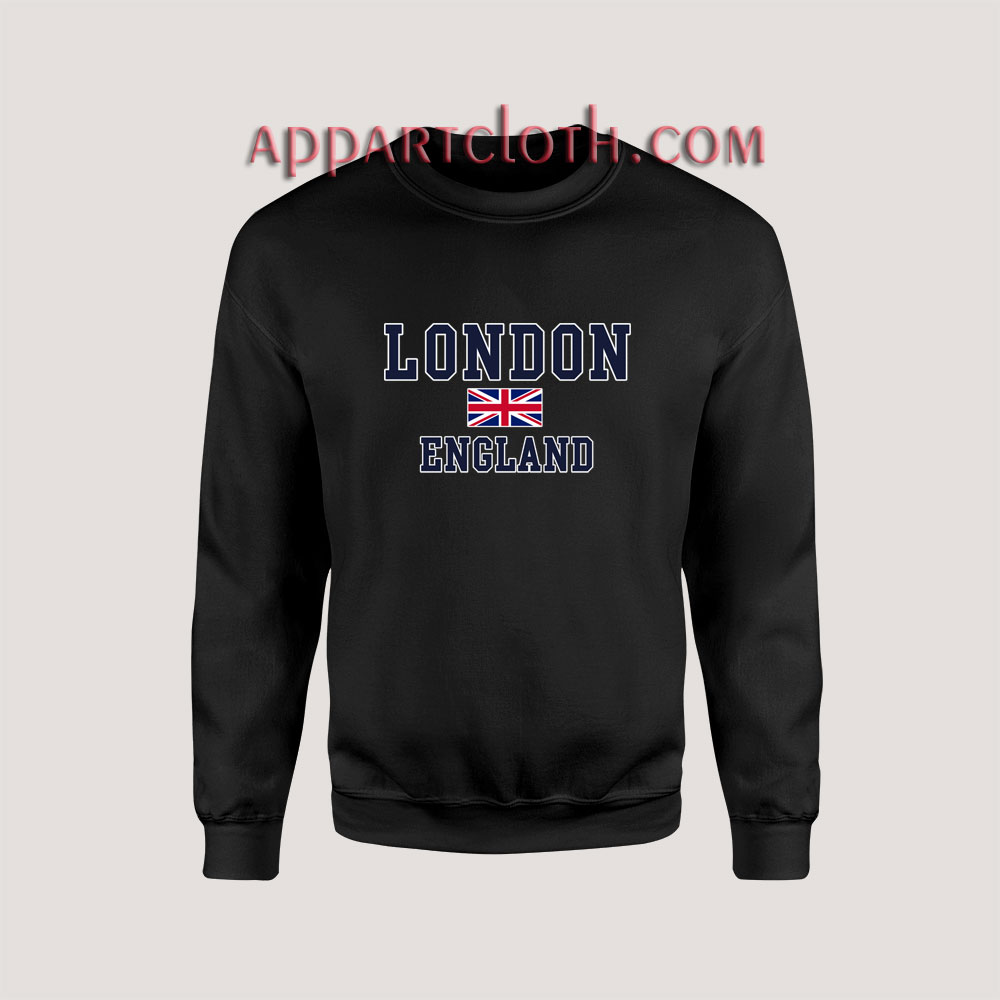London England Flag Sweatshirts
