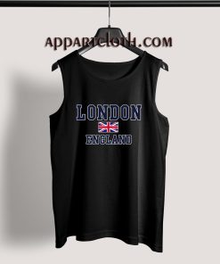 London England Flag Tank Top