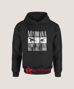 Madonna Who's That Girl 1987 World Tour Hoodies
