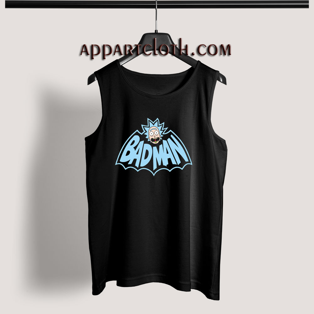 Rick and Morty Bad Man Tank Top