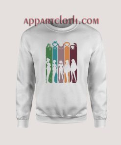 Sailor Moon All Characters Sweatshirts