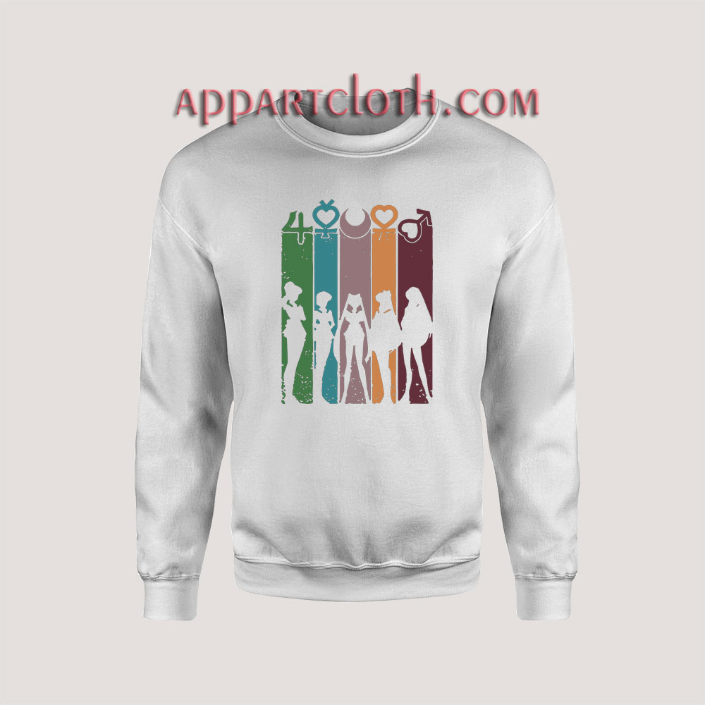 Sailor Moon All Characters Sweatshirts