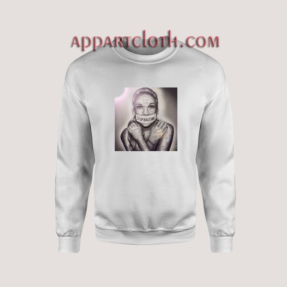 Stop Bullying Sketch Sweatshirts