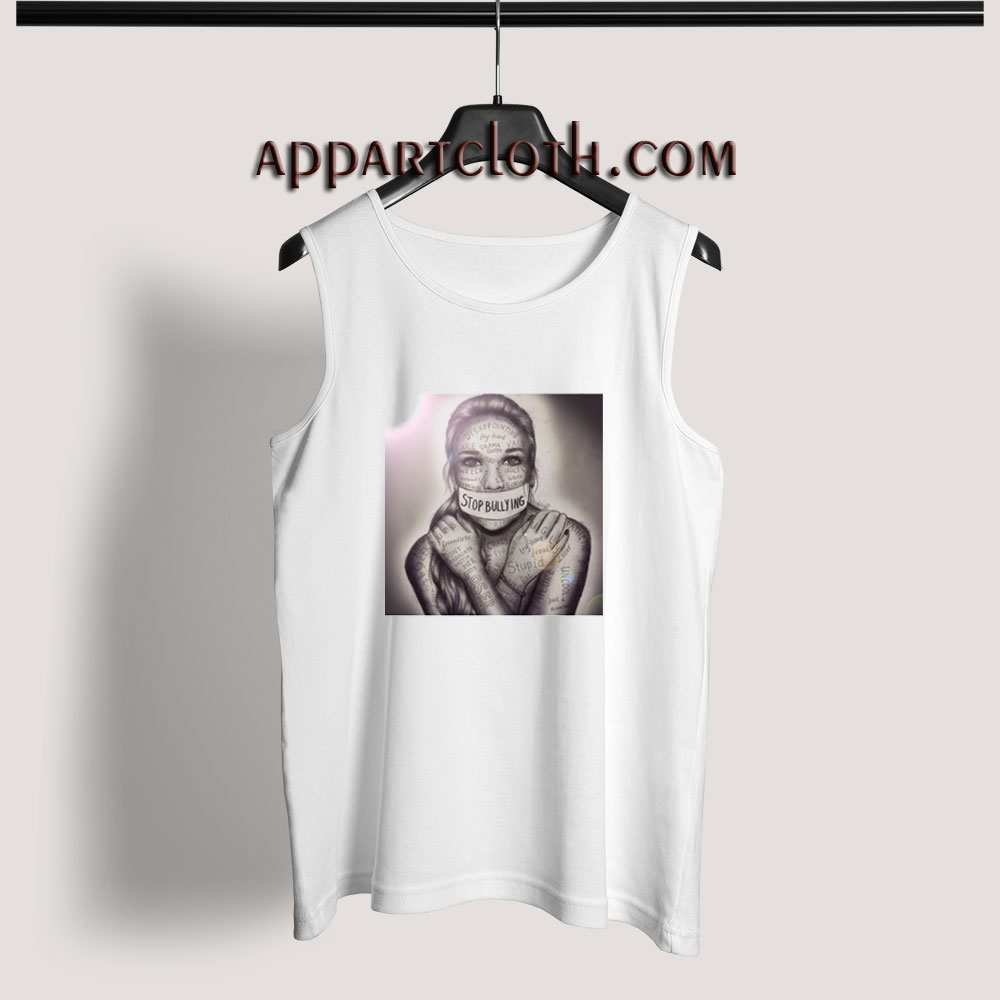 Stop Bullying Sketch Tank Top