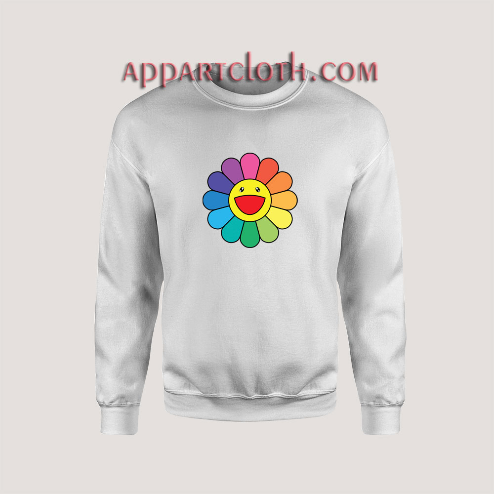 Takashi Murakami Happy Flower Sweatshirts - Funny America Shirts