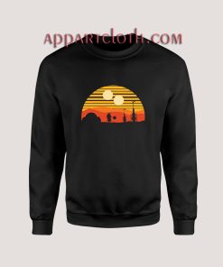 Vintage Sunset The Mandalorian Sweatshirts
