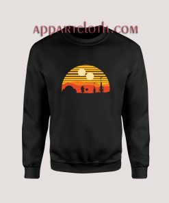 Vintage Sunset The Mandalorian Sweatshirts