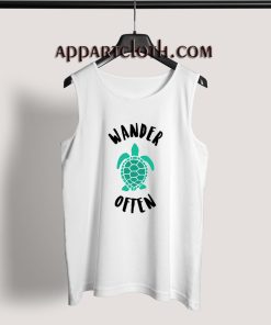 Wander Often Turtle Travel Tank Top