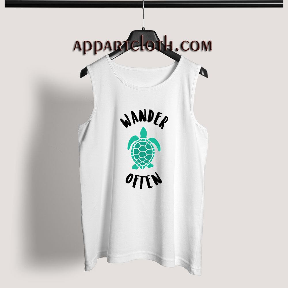 Wander Often Turtle Travel Tank Top