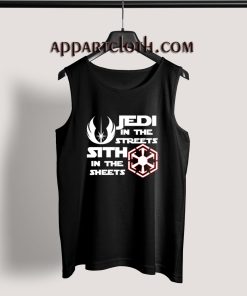 jedi in the streets sith in the sheets Tank Top
