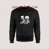 Bart and Lisa Simson Skeletons Sweatshirt