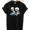 Bart and Lisa Simson Skeletons T-Shirt