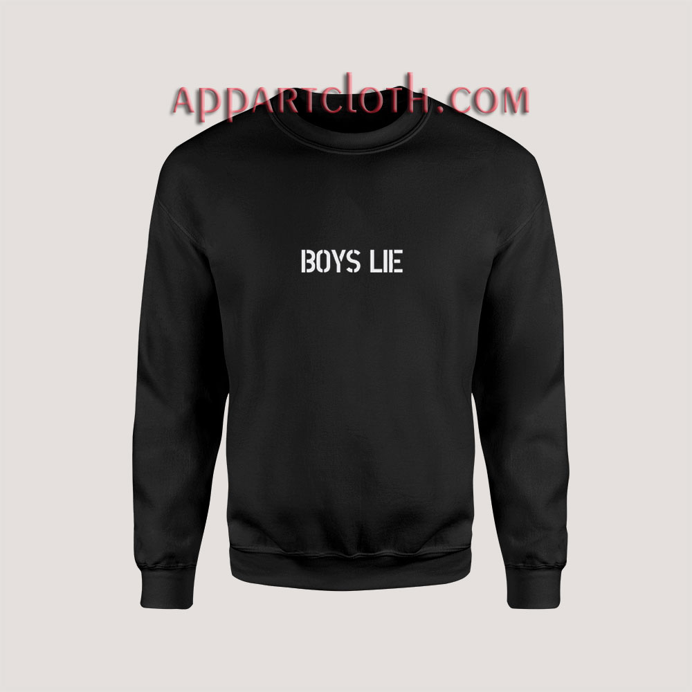 boys lie sweatshirt