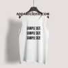 Sample Size Tank Top
