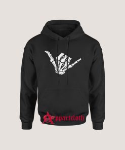 Skeleton Hand Shaka Hoodie