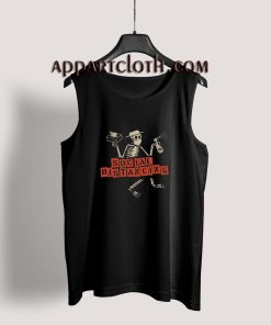 Skeleton Social Distancing Tank Top