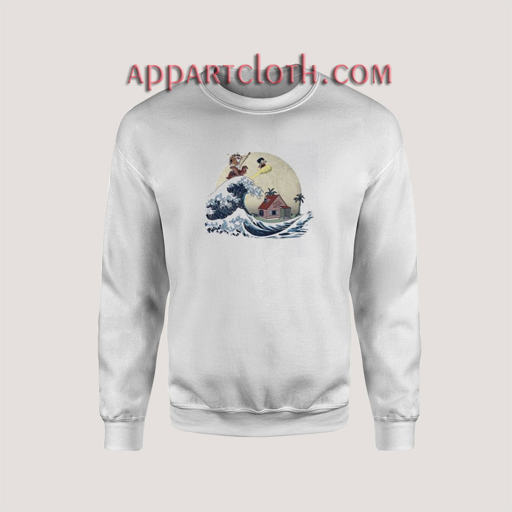 The Great Retro Wave Japan Dragon Ball Sweatshirt
