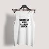 Wake me up when baseball is back Tank Top