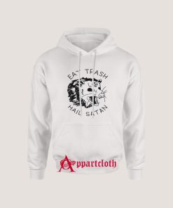 Eat Trash Hail Satan Possum Hoodie