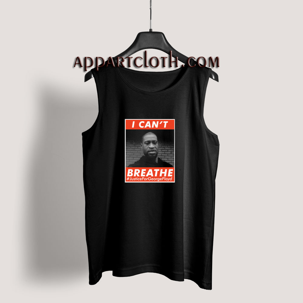 George Floyd Please I Can't Breathe Tank Top
