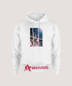 Julius Erving Jump Shot Against Rival Larry Bird Hoodie