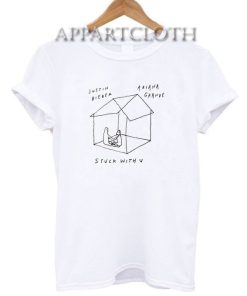 Justin Bieber And Ariana Grande Stuck With U T-Shirt