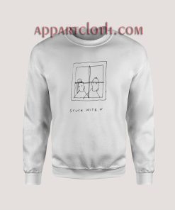 Justin Bieber And Ariana Grande Stuck With U Sweatshirt