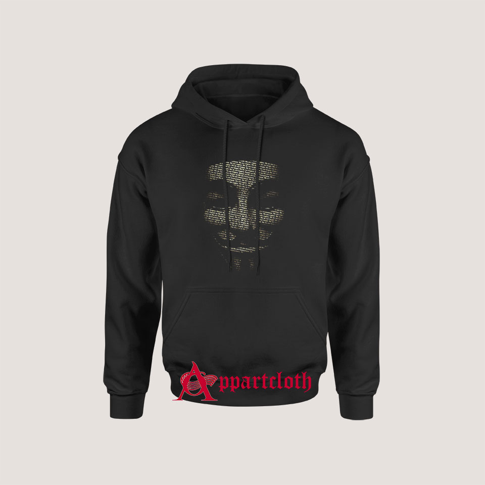 Get It Now Anonymous Hoodie On Sale - Appartcloth.com