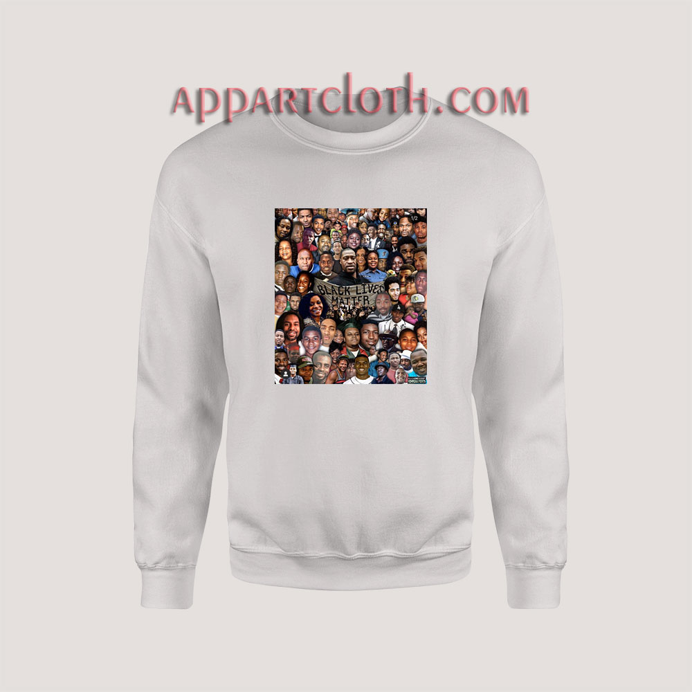 Black Live Matter All Sweatshirt for Women's or Men's Size S, M, L, XL, 2XL, 3XL