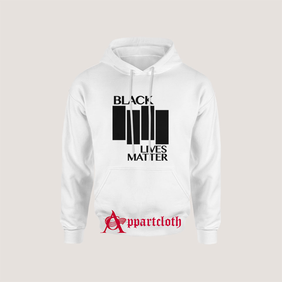 Black Lives Matter Black Flag Parody Hoodie