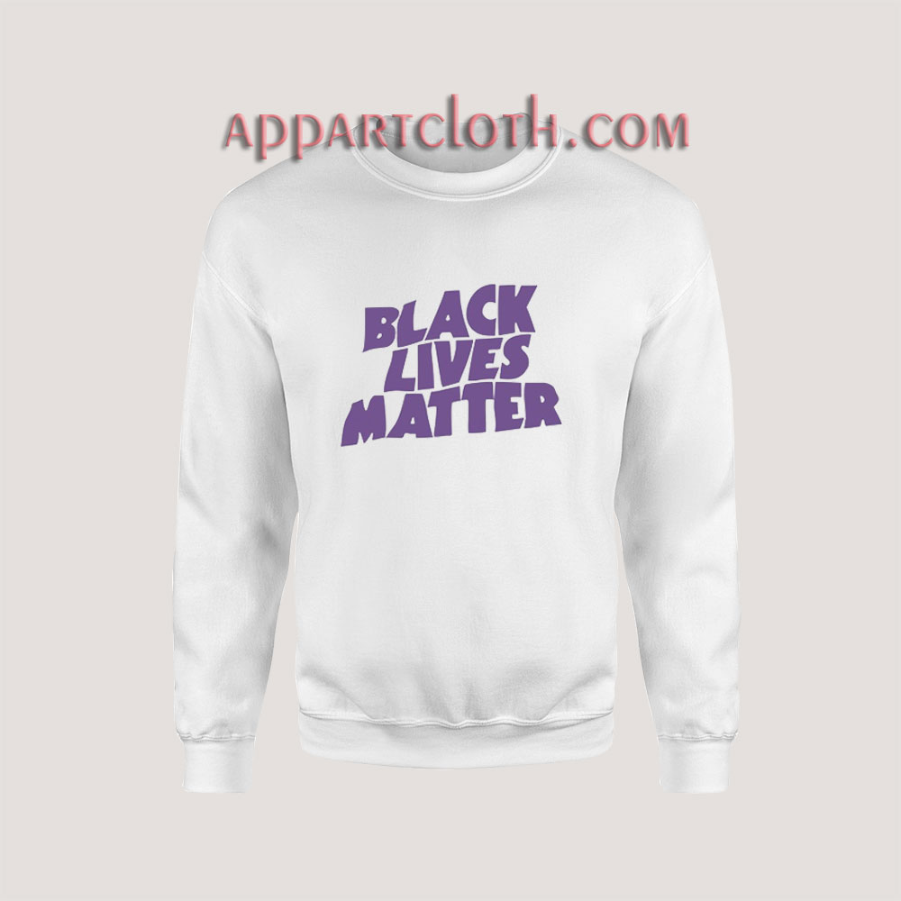 Black Lives Matter Black Sabbath Parody Sweatshirt for Women's or Men's