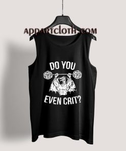 Do You Even Crit Ancient Swole Dragon Tank Top for Unisex