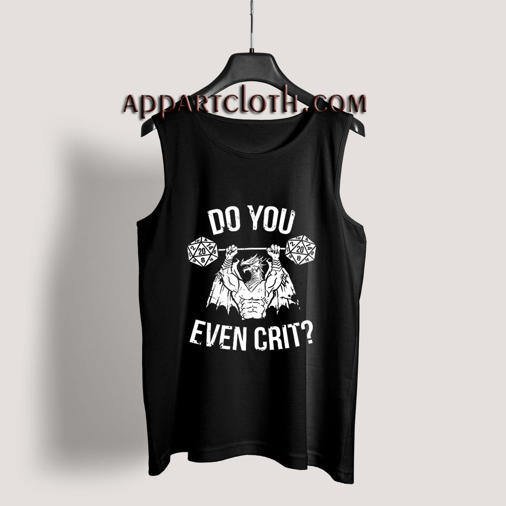 Do You Even Crit Ancient Swole Dragon Tank Top for Unisex