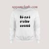 Finger Language BLack Lives Matter Sweatshirt for Unisex