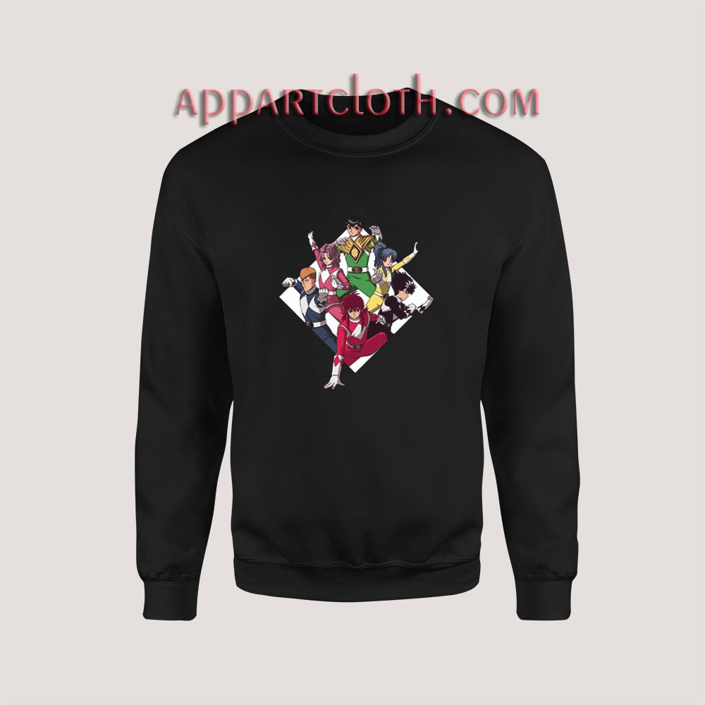 Go Go Power Rangers Sweatshirt for Unisex
