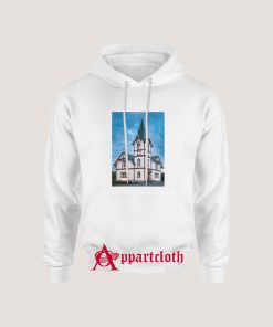 Husavik Church Iceland Hoodie for Unisex