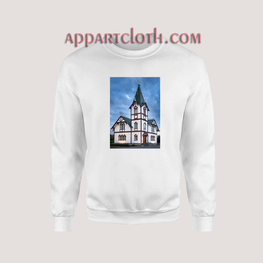 Husavik Church Iceland Sweatshirt