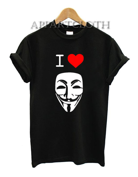 I Love Anonymous T-Shirt