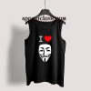I Love Anonymous Tank Top
