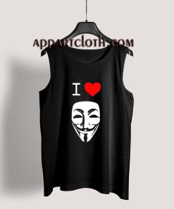 I Love Anonymous Tank Top