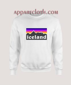 Iceland Sweatshirt for Unisex