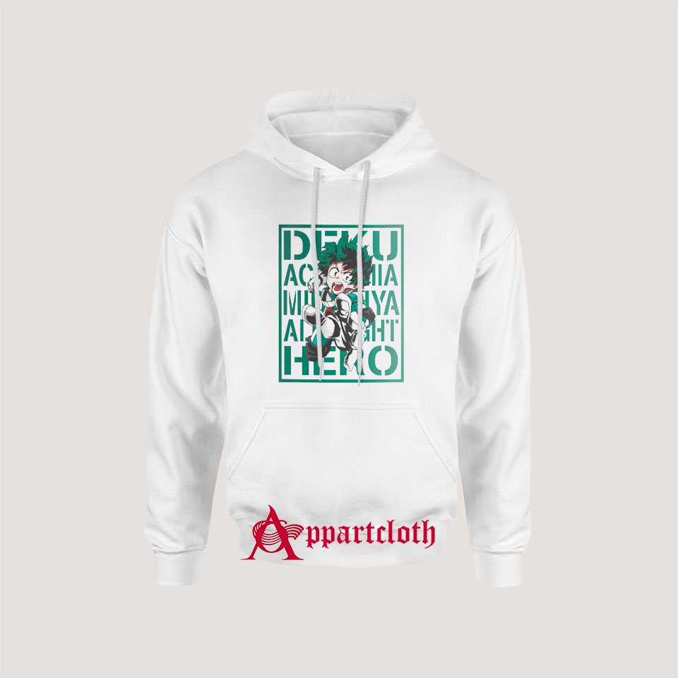 Izuku Midoriya Logo Hoodie