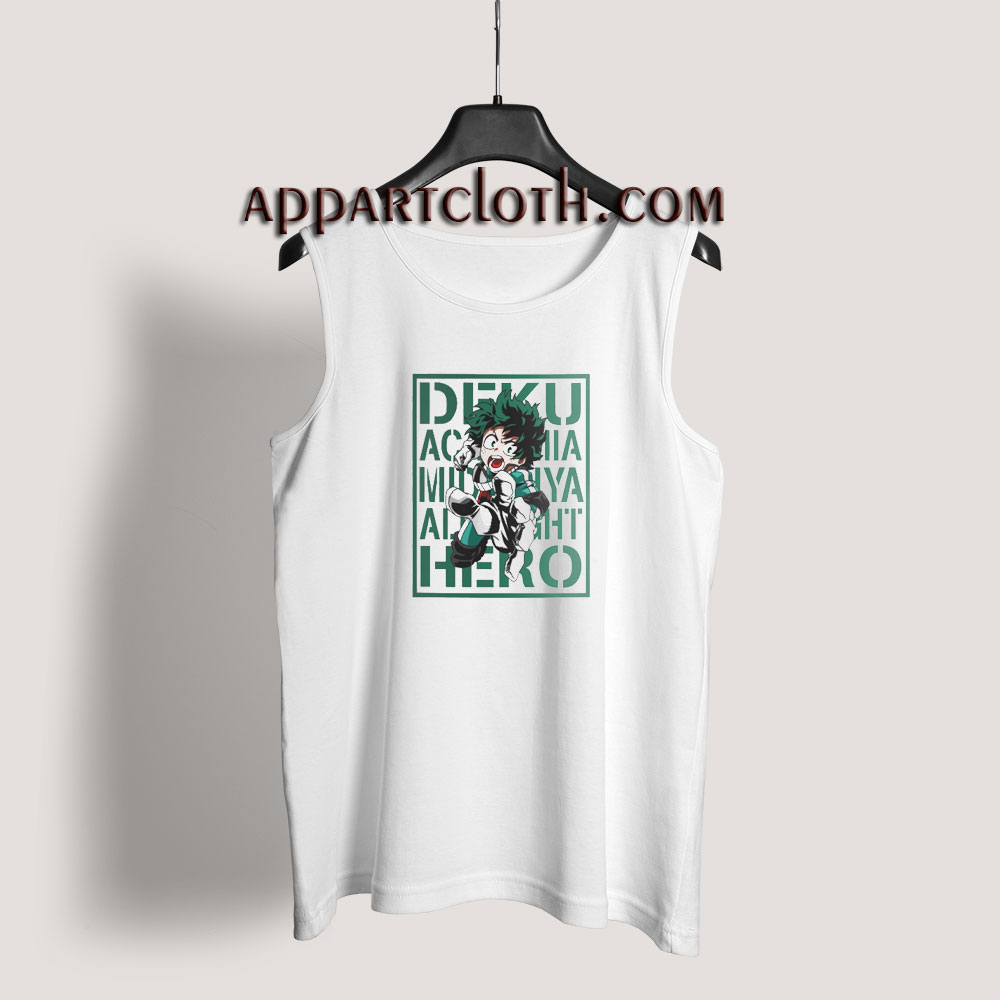 Izuku Midoriya Logo Tank Top