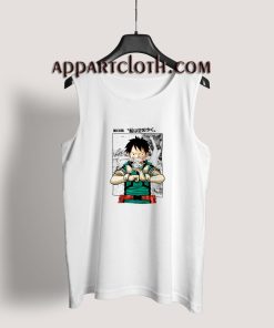 Luffy x Midoriya Tank Top