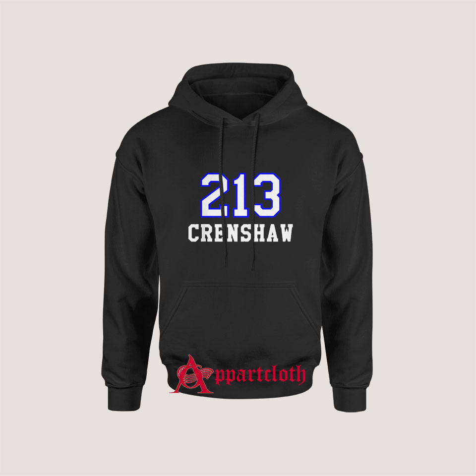 213 Crenshaw Los Angeles Hoodie for Unisex