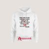 Blood Stains Are Red Ultraviolet Lights Are Blue Hoodie