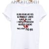Blood Stains Are Red Ultraviolet Lights Are Blue T-Shirt