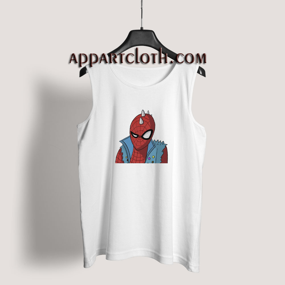 Funny Movie Spider Punk Tank Top