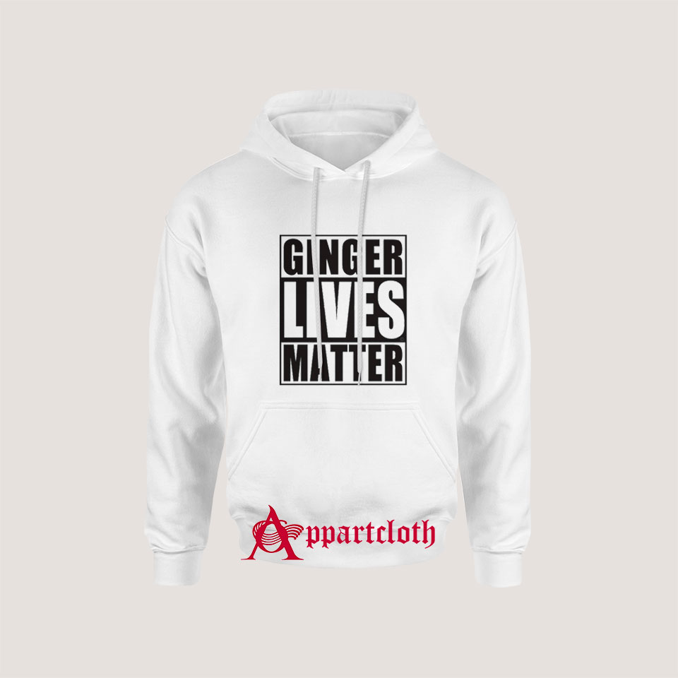 Ginger Lives Matter Hoodie for Unisex